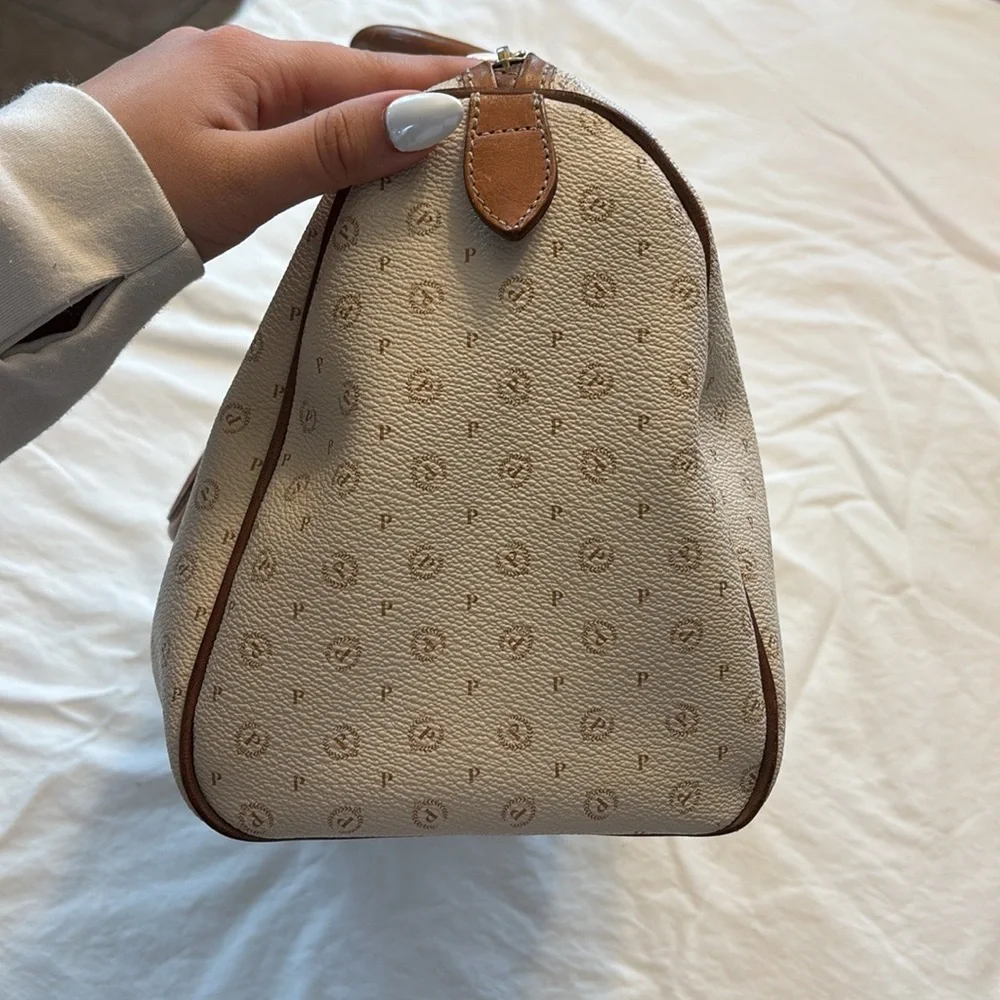 Pollini Handbag in Cream and Tan - Picture 5 of 11